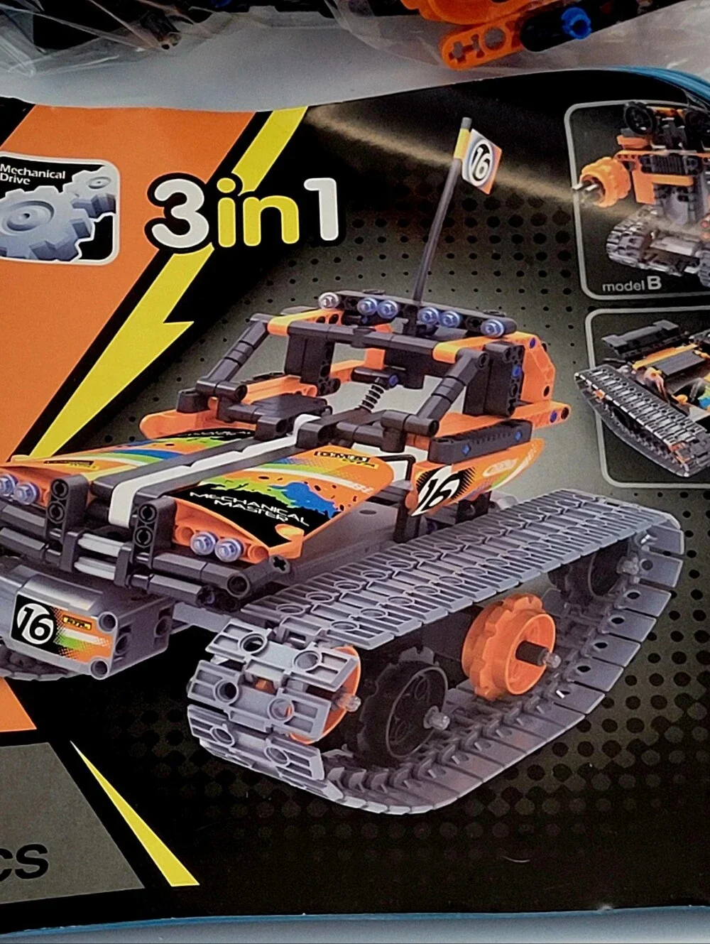 Kididdo Remote Control Building Toys STEM Robot Kit Incomplete FOR REPLACE PARTS